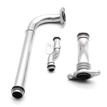 3Pcs Engine Coolant Water Pipe Oil Cooler Pipe for ASTRA H/J/A/B/C 55353329 55353327 55353330