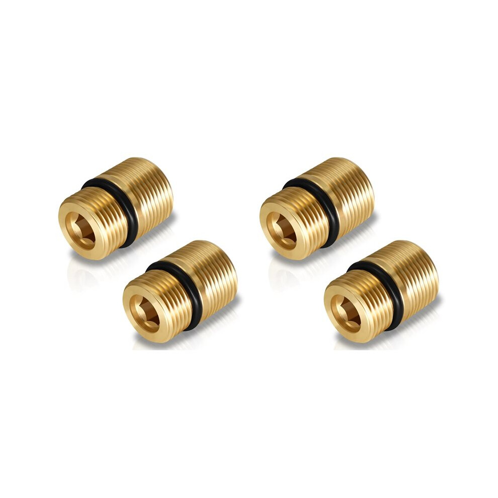 4Pcs 7110264 Water Outlet Fitting Pressure Washer Pump Parts,M20 Male To M22 Male Water Outlet Connector 4711745439029
