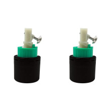2X 92730000 Kitchen Faucet Cartridge for Replacement Parts, for M3/M2 2IN Single-Hole Valve Cartridge