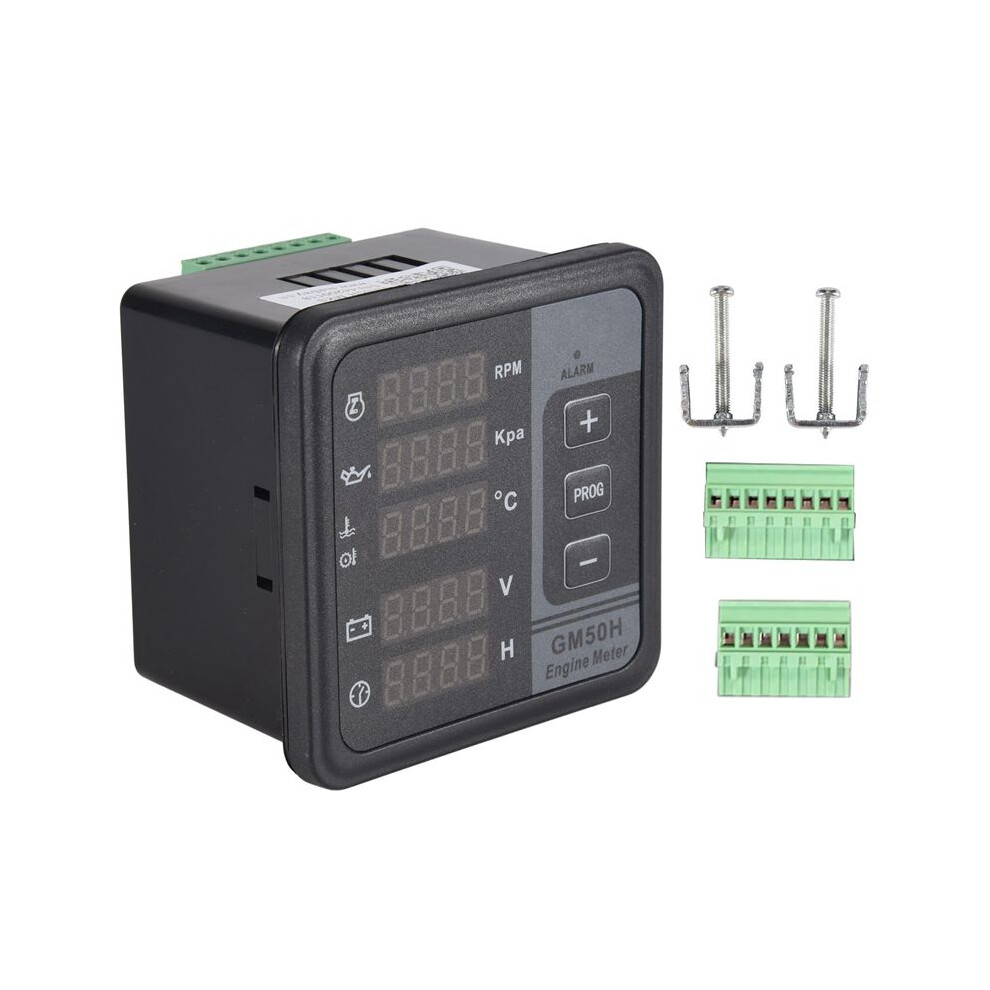 Gm50h Engine Multi Function Digital Meter Generator Monitor Light 6032056711788