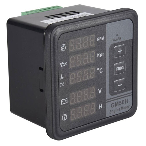 GM50H Engine Multi Function Digital Meter Generator Monitor 1