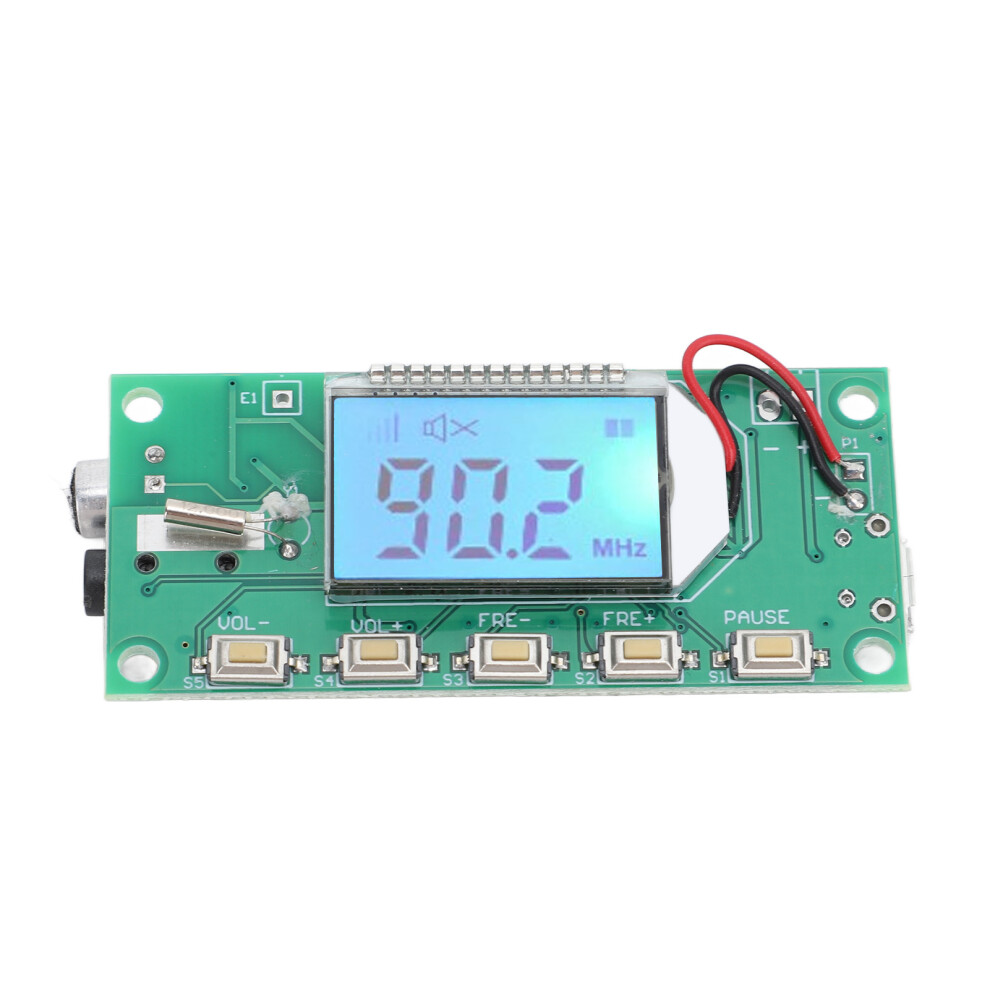Dsp Pll Fm Transmitter Module 87-108Mhz 100Mw Stereo Wireless Microphone 6901375674787