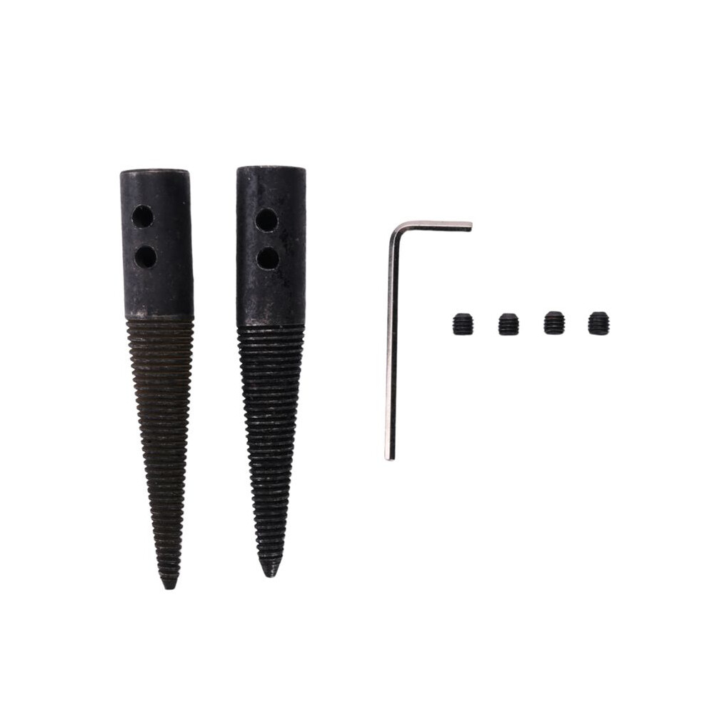 3Pcs/1 Set Polishing Connecting Rod Tapered Spindle Adapter Threaded For Bench Buffer Buffing Polishing Wheel 4711043812289