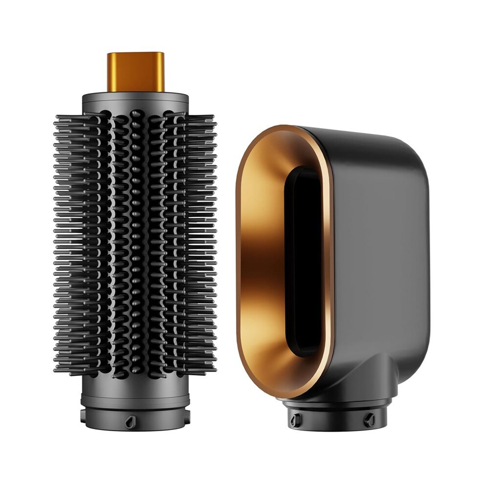 Round Brush & Pre-Styling Nozzle Attachment for  Airwrap HS01 HS05 HS8 to Straighten Add Volume Dryer Faster A