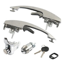 111837205J 1BM827503 1BM837205 1 Juego de Manijas Exteriores para Puerta de Coche para Beetle 1973-2004