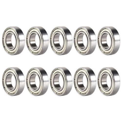 10Pcs 6800Z 10 X 19 X 5mm Single Row Shielded Deep   Bearing
