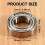 10Pcs 6800Z 10 X 19 X 5mm Single Row Shielded Deep   Bearing 7