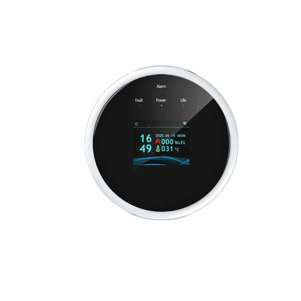 2.4G Wifi Natural Gas Sensor Combustible Lpg Gas Alarm Detector Leakage Sensor Wifi Temperature Detectors Eu Plug 6031445504918