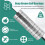 10Pcs 6000RS Shielded Deep  Radial  Bearings 10mmx26mmx8mm 6
