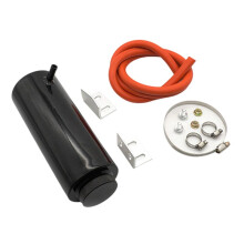 Car Modification Parts Universal 800ml Radiator Coolant Water Tank Coolant Expansion Tank Auxiliary Water Tank Black