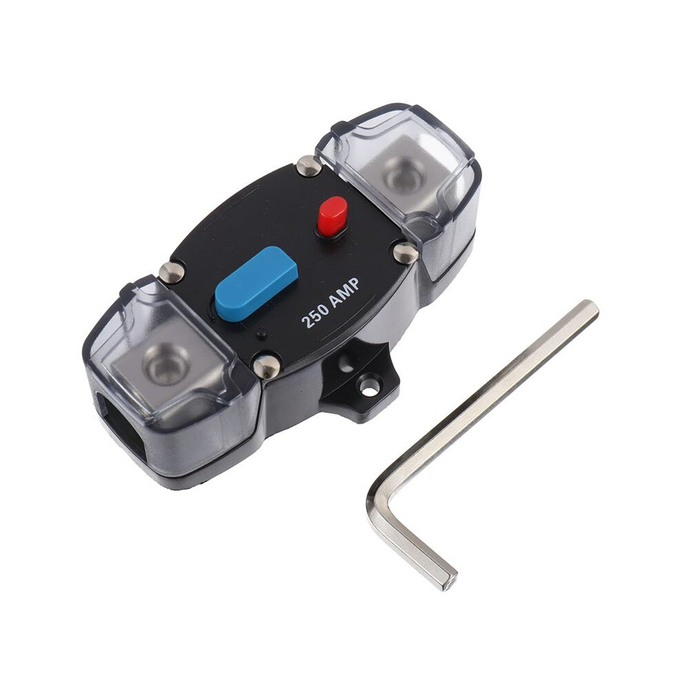 250A 12-48 Volt Self Recovery Circuit Breaker With Manual Reset Button For Automotive Rv Marine Boat 4711268207969