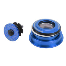 Viaron 141 g Casque en aluminium bleu 44 mm diamètre extérieur 55 mm diamètre intérieur