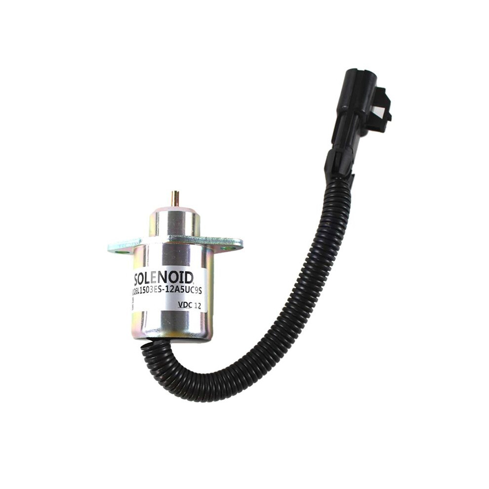 Excavator Engine Flame-Out Solenoid Valve Stop Solenoid Valve 1503Es-12A5uc9s Sa-4561-T 25-15230-01 For 6033840915429