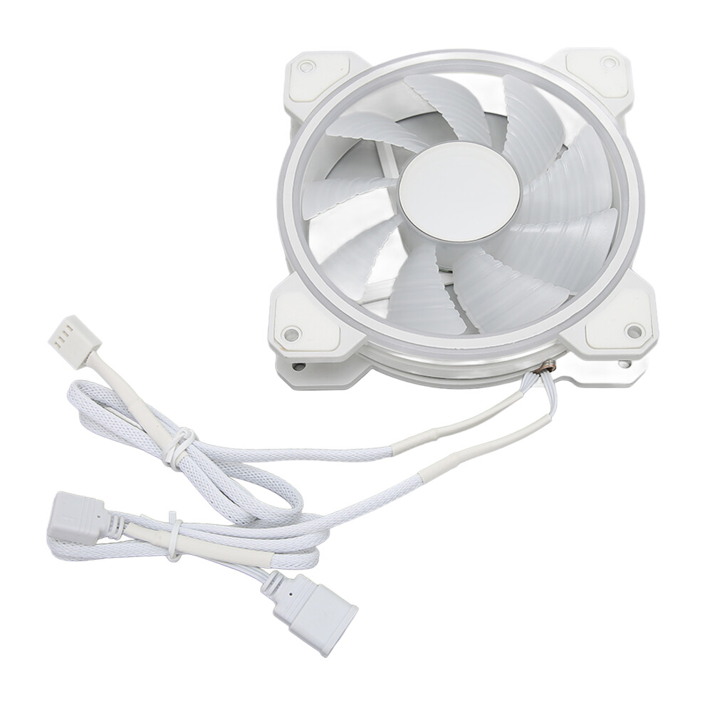 12Cm Rgb Pc Case Fan 800-1800Rpm Super Quiet 4Pin Pwm & Argb 7601374562250