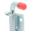 10mm Diameter Barrel Bolt Latch with Non-Slip Red Handle for Trailers 6