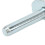 10mm Diameter Barrel Bolt Latch with Non-Slip Red Handle for Trailers 8