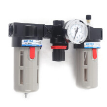 Air Compressor Filter Regulator PT1/2 With Air Filter Gauge Water Oil Trap Moisture Filter