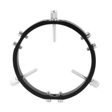 Anillos de Bloqueo para Guía de Astrofotografía de 3 Puntos para de Telescopio, Puntero Buscador de 130 mm, Color Negro