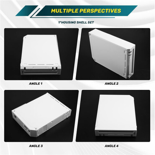 For  Full Case Cover Housing Shell with Buttons - Transparent Housing Shell Case for  Game Console B 2