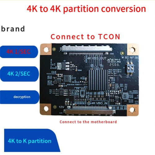 4K to 4K Partition Conversion Board Without Limit Size 2