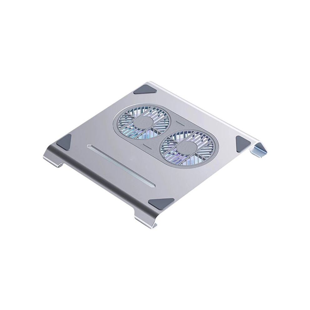 Laptop Cooling Pad With Fans And Usb Port Laptop Stand Notebook Computer Aluminum Radiator Bracket Bright Moon White 6032981995093