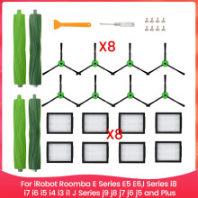 Voor E-Serie E5 E6, I-Serie I8 I7 I6 I5 I4 I3 I1 J-Serie J9 J8 J7 J6 J5 en Stofzuigerborstels Filter