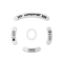 Pieds de Souris de Rechange pour GPW 1e, Surface Polie Ultra Lisse, Blanc