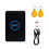 NFC  Chip Reader/Writer+2XUID Keychain 125K 13.56M Copier HID Duplicator Tag Clone ID IC Keychain Key Copy 1