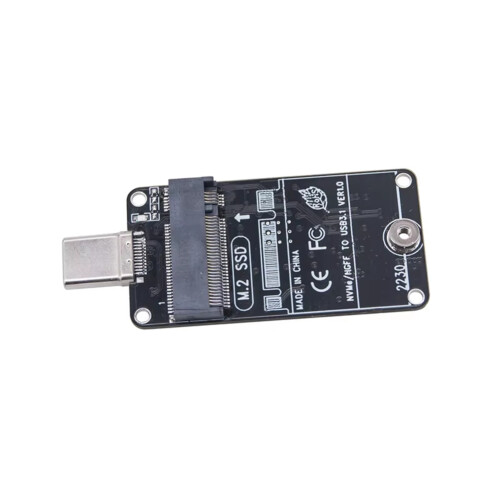 M.2 SSD-Adapter met Dubbel Protocol RTL9210B-Chip, 10 Gbps, USB 3.2 GEN2 Type C Riser B+M/M-Sleutel voor M2 -Protocol SSD NVME SSD 2