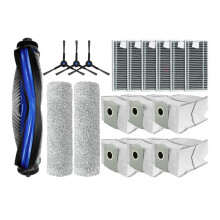 Voor  Deebot X8 Pro Omni/X8 Omni Stofzuigeronderdelen Vervangende Set, Hoofdborstel, HEPA-Filter, Dweildoek