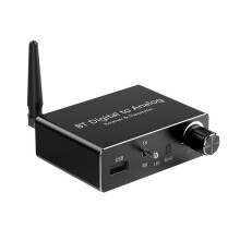 BT 5.3 Audio-Ontvanger Zender Digitaal Naar Analoog Audio Converter DAC Digitaal SPDIF Optisch Naar L/R RCA Converter