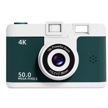 4K Retro-Digitalkamera mit Drahtloser WIFI-Übertragung, 16-Facher Digitalzoom, Video-Sofortbild-Wärmebildkamera mit  und Filter, A