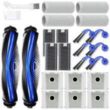 24-Delige Accessoirekit voor Deebot X9 Pro Omni/X9 Pro Stofzuigeronderdelen, Hoofdborstel, Stofzak, Rol, Doek, Filter