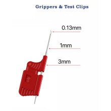 10-Teiliger Chip-Testclip, IC-Klemme, BIOS-Brennvorrichtung, SOP, SOIC, MSOP, SSOP, SMD-PIN-Sockel, Adapter-Programmierer für Logikanalysator
