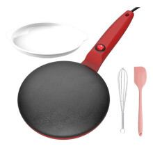 Macchina per Pancake Antiaderente per Uso Domestico, Macchina per Pizza per Colazione, Macchina per il Pane, Teglia per Pancake, Padella per Involtini