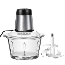 Elektrisk Köttkvarn Kök Matberedare Blender Liten Mathackare för Kökshjälpmedel Verktyg Matlagning EU-Kontakt