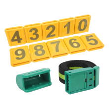 Cow Collar with Pedometer and 10 Number Plates Heavy Duty Plastic for Livestock