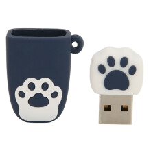 Charmante USB-stick in kattenpootvorm, schattig ontwerp en gebruiksvriendelijk, snel en veilig gegevensoverdrachtsapparaat voor computers met