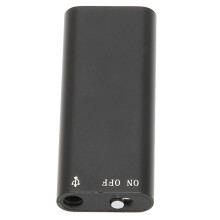 HD-Rauschunterdrückung Sprachrekorder 8GB, Mini-Audioaufnahmegerät für Meetings & Interviews