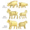 12-teiliges Tierfiguren-Modell, 3