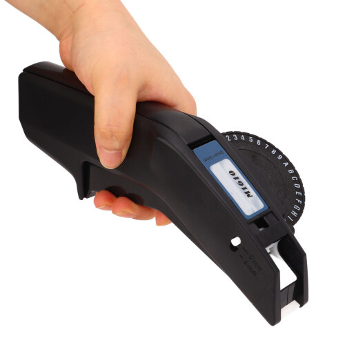 Durable Portable Red Embossing Label Maker for Personalized Projects