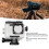 Rechargeable Waterproof Protective Shell for C Type Dual Screen Sports Camera 12