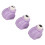 Portable 3Pcs Scrapbooking Punch Set for DIY Cards with Fun Patterns 7