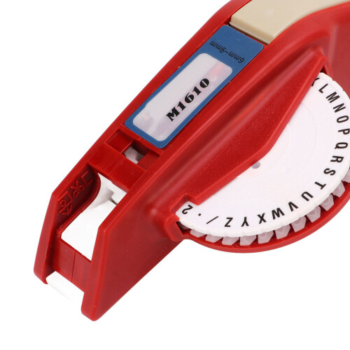 DIY Label Making Embosser Handheld Durable ABS Material for Black Labels 2