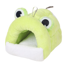 Plush Pet Sleeping Bed Small Animal Cozy Bed For Hamsters Hedgehogs Chinchillas Indoor Hamster House Fabric Warm Nest