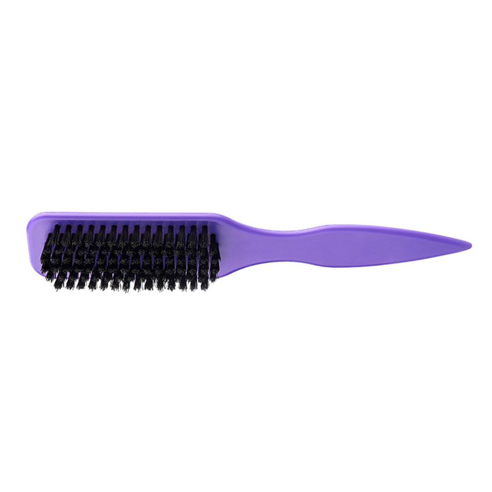 Purple Mustache Brush For Beards Mens Grooming Tool Beard Cleaning Shaving Styling