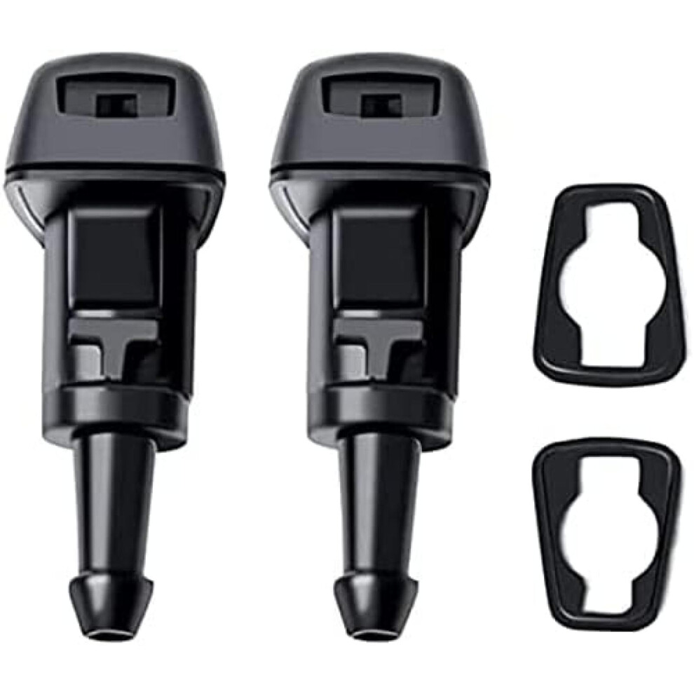 2Pcs Windshield Washer Nozzle Dual Hole Spray Jet Front Wiper For Chrysler Sebring 20072010 9347817375084