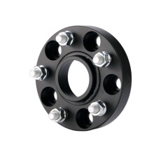 Wheel Spacers For Range Rover Evoque LR2 M14x1.5 Adapter PCD 5x108 Center Bore 63.4mm 15mm 1Piece Black