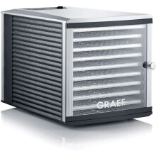 Disidratatore alimentare - GRAEF - DA510 - 10 vassoi - Temperatura variabile - Grigio