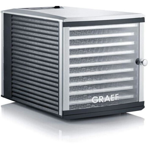 Lebensmittel-Dörrgerät - GRAEF - DA510 - 10 Tabletts - Variable Temperatur - Grau